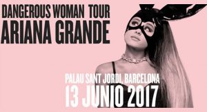 Ariana Grande in concert in Barcelona